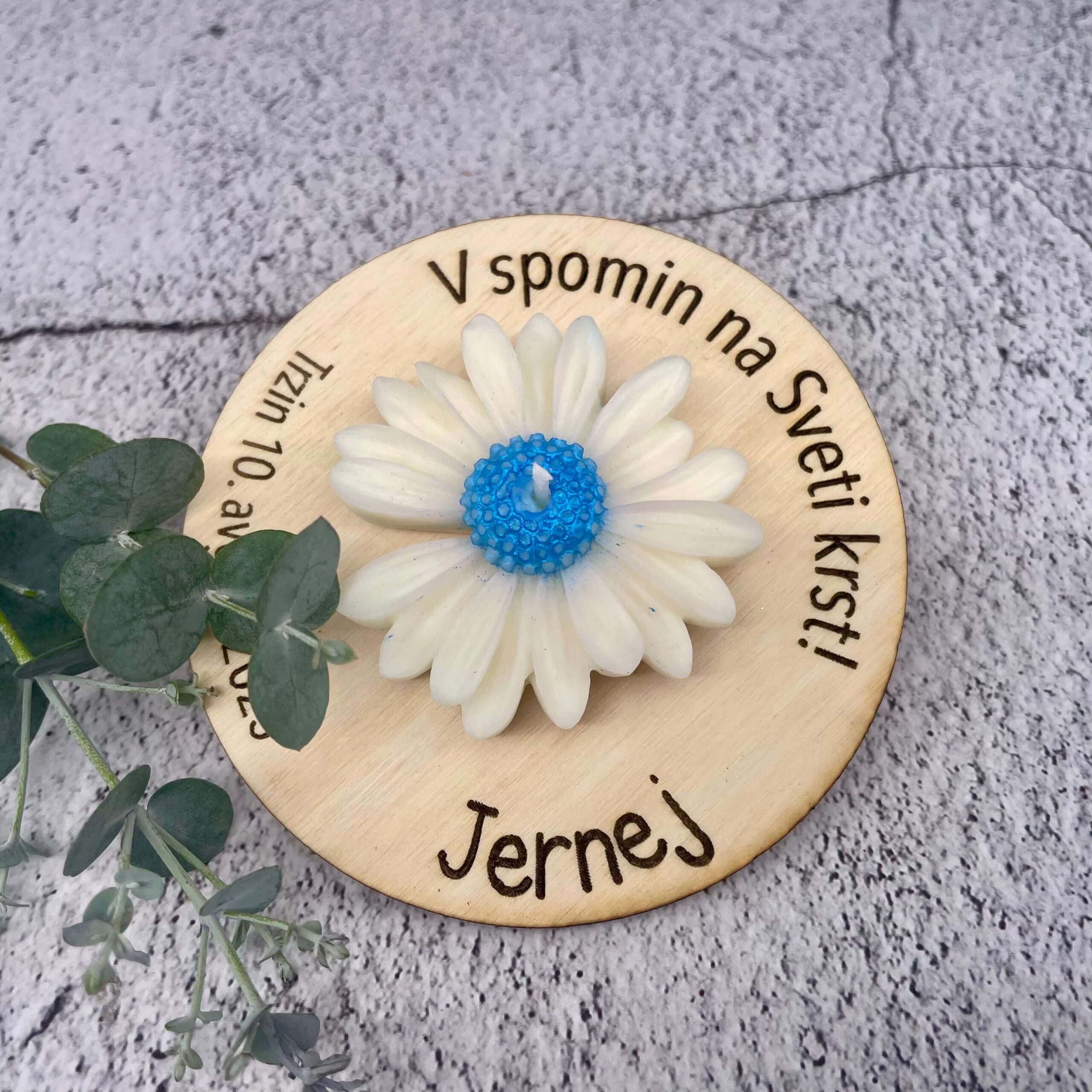 personalizirana lesena dilca